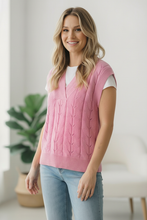 Load image into Gallery viewer, Bubblegum Boutique Knit Vest
