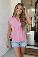 Load image into Gallery viewer, Bubblegum Boutique Knit Vest
