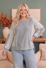 Load image into Gallery viewer, Lounging in Lace Grey Set
