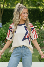 Load image into Gallery viewer, Stars and Stripes Forever Graphic Tee
