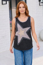 Load image into Gallery viewer, Star Power Mineral Washed Tank Top
