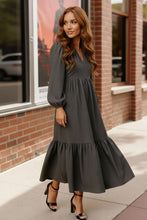 Load image into Gallery viewer, Slate Serenade Maxi Dress
