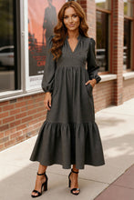 Load image into Gallery viewer, Slate Serenade Maxi Dress
