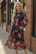 Load image into Gallery viewer, Rosy Romance Mesh Dress
