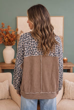 Load image into Gallery viewer, Wild At Heart Leopard Print Sweatshirt
