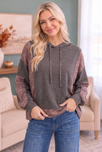 Load image into Gallery viewer, Mix and Match Patchwork Drawstring Hoodie
