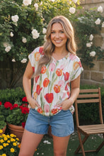 Load image into Gallery viewer, Tulip Garden Floral Print Top

