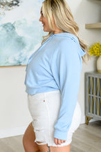 Load image into Gallery viewer, RAE MODE- Had Me in the First Half Pullover Hoodie in Sky Blue
