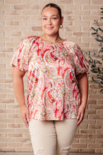 Load image into Gallery viewer, Hello, It&#39;s Me Paisley Blouse- JODIFL
