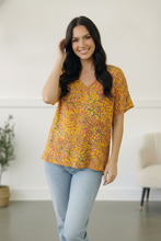 Load image into Gallery viewer, Sunlit Meadow Floral Top
