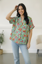 Load image into Gallery viewer, Jade Garden Easy Does it Blouse

