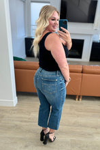 Load image into Gallery viewer, JUDY BLUE- Hayes High Rise Wide Leg Crop Jeans
