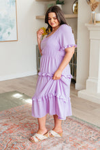 Load image into Gallery viewer, GEEGEE- In My Carefree Era Tiered Ruffled Dress
