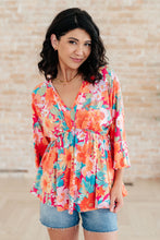 Load image into Gallery viewer, WHITE BIRCH- In Other Words, Hold My Hand V-Neck Blouse
