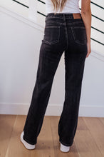 Load image into Gallery viewer, JB Joan High Rise Control Top Straight Jeans in Washed Black (Sizes 0-24)
