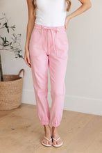 Load image into Gallery viewer, JUDY BLUE- Regina High Rise Garment Dyed Denim Jogger
