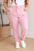Load image into Gallery viewer, JUDY BLUE- Regina High Rise Garment Dyed Denim Jogger
