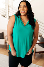 Load image into Gallery viewer, WHITE BIRCH- Just Like Me V-Neck Tank
