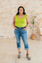 Load image into Gallery viewer, Just a Spritz Bodysuit in Lime- WHITE BIRCH
