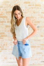 Load image into Gallery viewer, Me Espresso Denim Skort- GEEGEE
