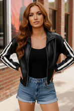 Load image into Gallery viewer, Street Stride Pleather Jacket
