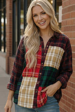 Load image into Gallery viewer, All the Plaids Button Up
