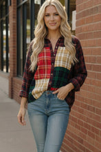 Load image into Gallery viewer, All the Plaids Button Up
