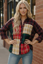 Load image into Gallery viewer, All the Plaids Button Up
