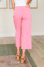 Load image into Gallery viewer, JUDY BLUE- Lisa High Rise Control Top Wide Leg Crop Jeans in Pink
