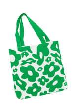 Load image into Gallery viewer, AVE SHOPS- Lazy Daisy Knit Bag in Green
