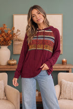 Load image into Gallery viewer, Favorite Hoodie in Burgundy
