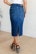 Load image into Gallery viewer, JUDY BLUE- Marcy High Rise Denim Midi Skirt
