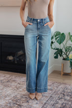 Load image into Gallery viewer, JB Mindy Mid Rise Wide Leg Jeans (Sizes 0-24)
