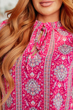 Load image into Gallery viewer, GEEGEE-Moments Like This V-Neck Bell Sleeve Blouse
