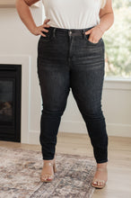 Load image into Gallery viewer, JB Octavia High Rise Control Top Skinny Jeans in Washed Black (Sizes 0-24)
