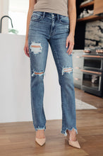 Load image into Gallery viewer, JUDY BLUE- O&#39;Hara Destroyed Straight Jeans
