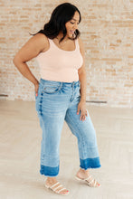 Load image into Gallery viewer, JUDY BLUE- Olivia High Rise Wide Leg Crop Jeans in Medium Wash
