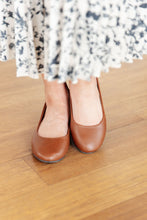 Load image into Gallery viewer, SODA- On Your Toes Ballet Flats in Camel (Sizes 5.5 - 11)
