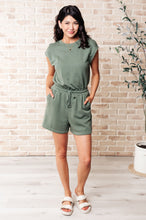 Load image into Gallery viewer, One More Rep Dolman Sleeve Romper- RAE MODE
