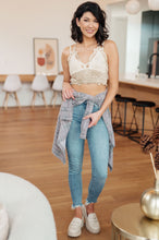 Load image into Gallery viewer, POL- Live In Lace Bralette in Taupe
