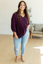 Load image into Gallery viewer, WHITE BIRCH- Peace and Love V-Neck Top
