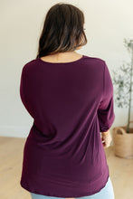 Load image into Gallery viewer, WHITE BIRCH- Peace and Love V-Neck Top
