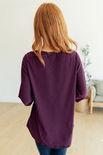 Load image into Gallery viewer, WHITE BIRCH- Peace and Love V-Neck Top
