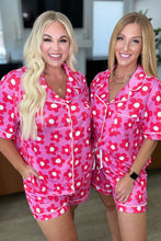 Load image into Gallery viewer, PREORDER: Floral Button Down Pajama Set in Four Colors
