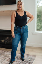 Load image into Gallery viewer, JB Pippa High Rise Button Fly Straight Jeans
