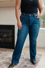 Load image into Gallery viewer, JB Pippa High Rise Button Fly Straight Jeans
