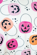 Load image into Gallery viewer, PREORDER: Halloween Fleece Blanket in Colorful Jacks
