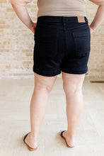 Load image into Gallery viewer, Reagan High Rise Button Fly Trouser Shorts- JUDY BLUE
