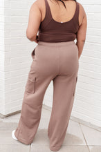 Load image into Gallery viewer, RAE MODE- Run, Don&#39;t Walk Cargo Sweatpants in Smokey Brown
