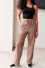 Load image into Gallery viewer, RAE MODE- Run, Don&#39;t Walk Cargo Sweatpants in Smokey Brown
